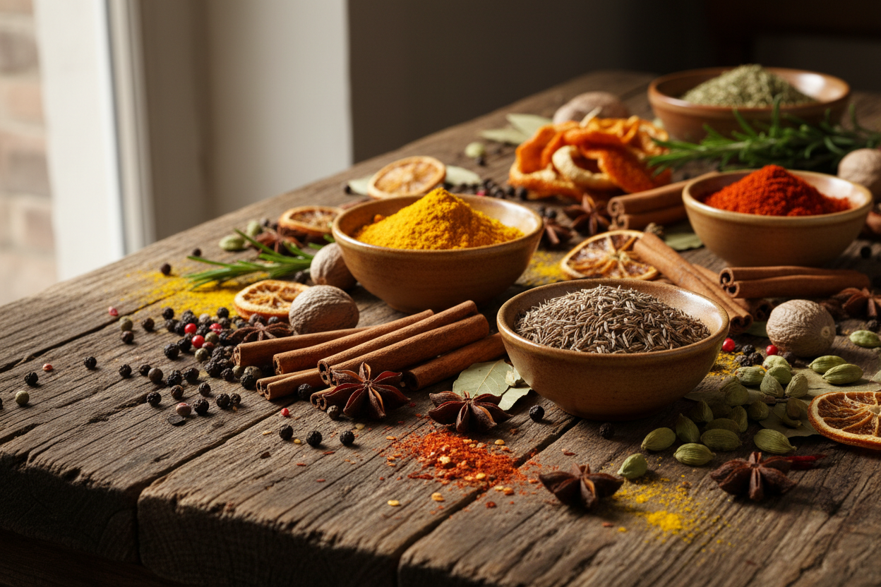 Soups, Spices, and Seasonings