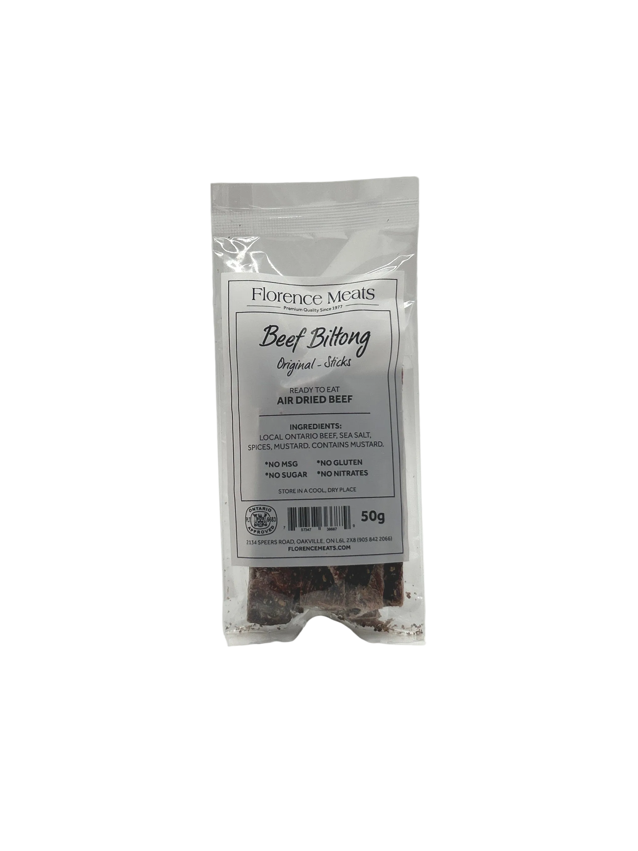 Beef Biltong Sticks - 50 g