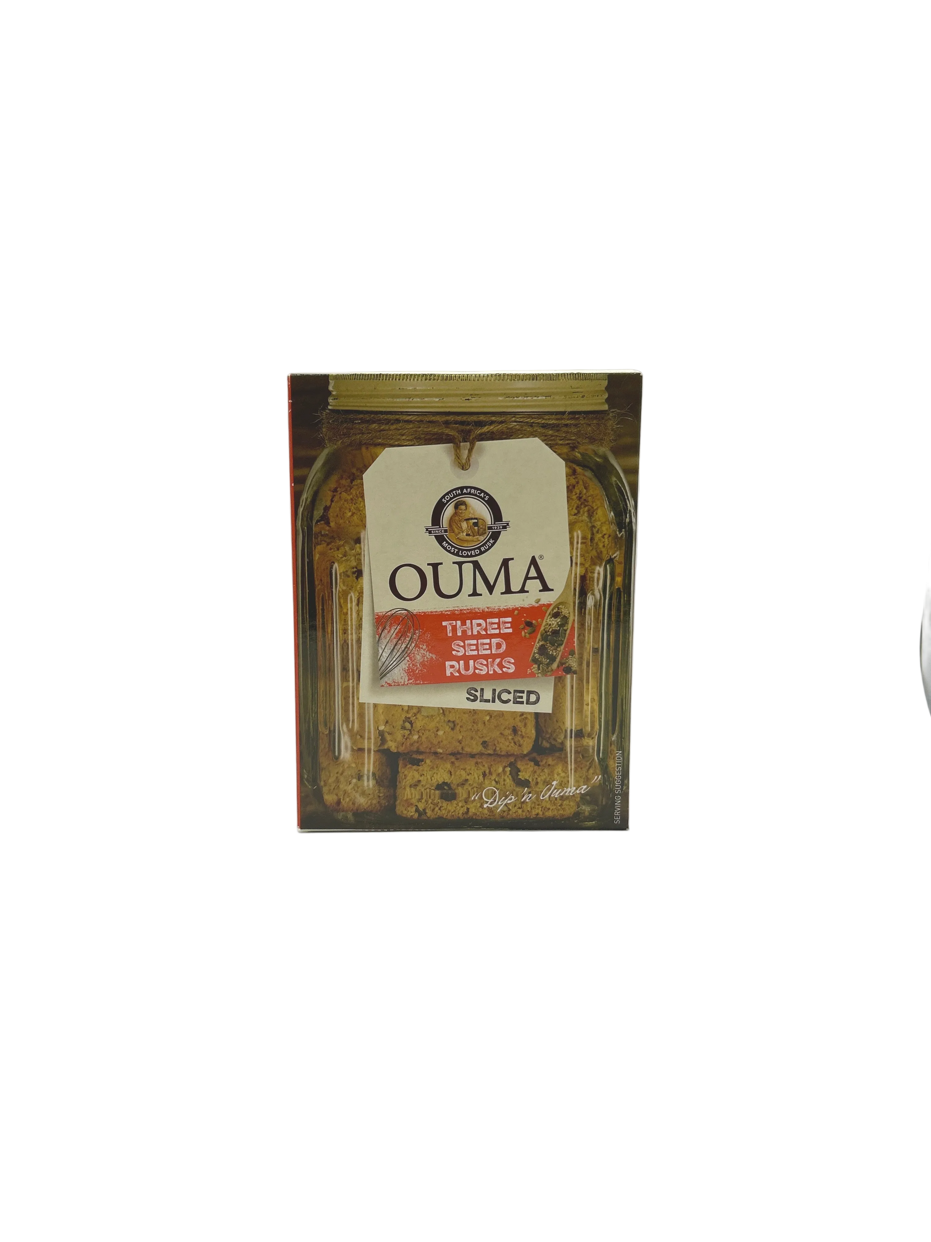 Ouma Sliced Rusks - Three Seed - 450 g