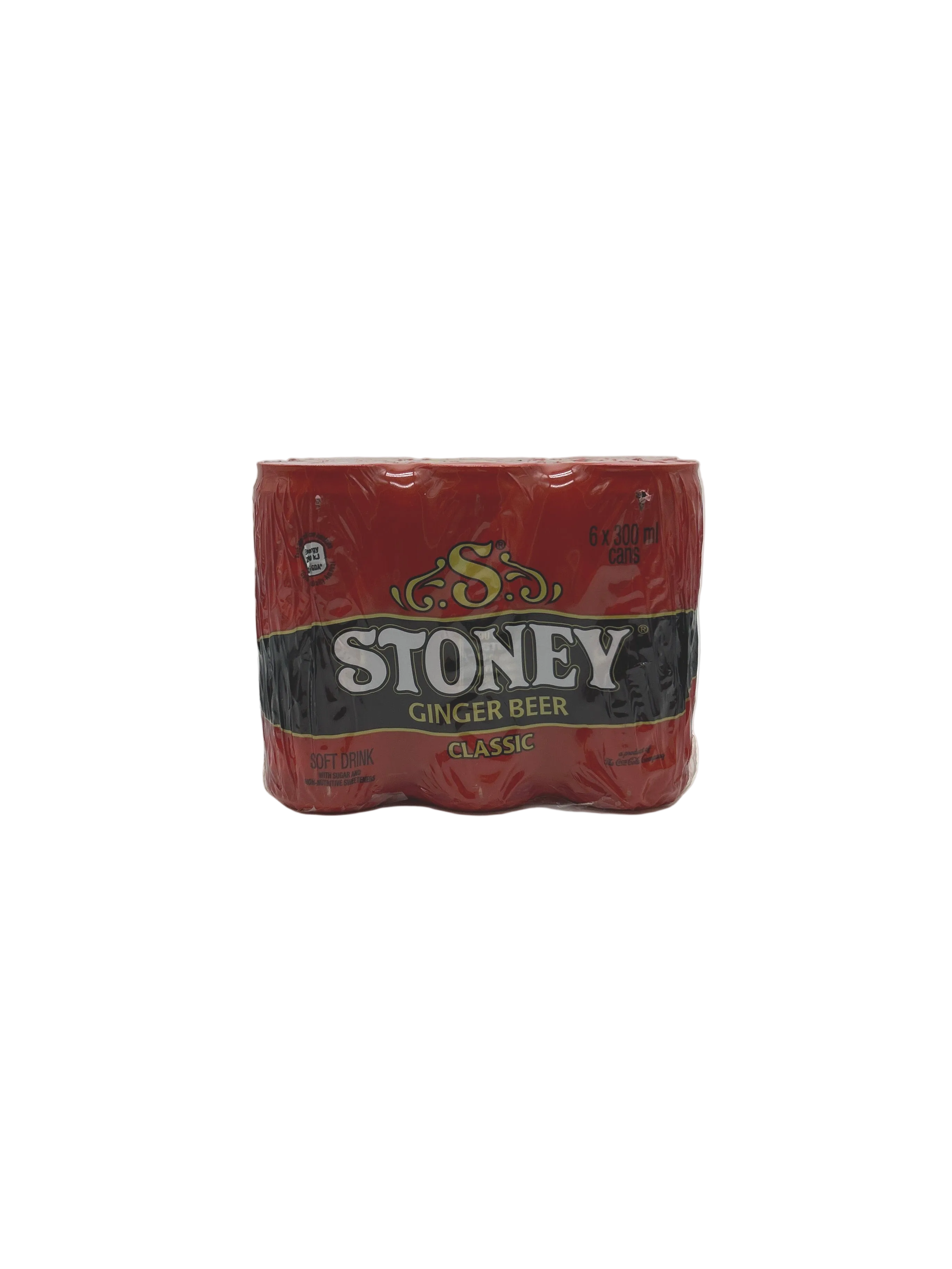 Stoney Ginger Beer - 6 x 300 mL