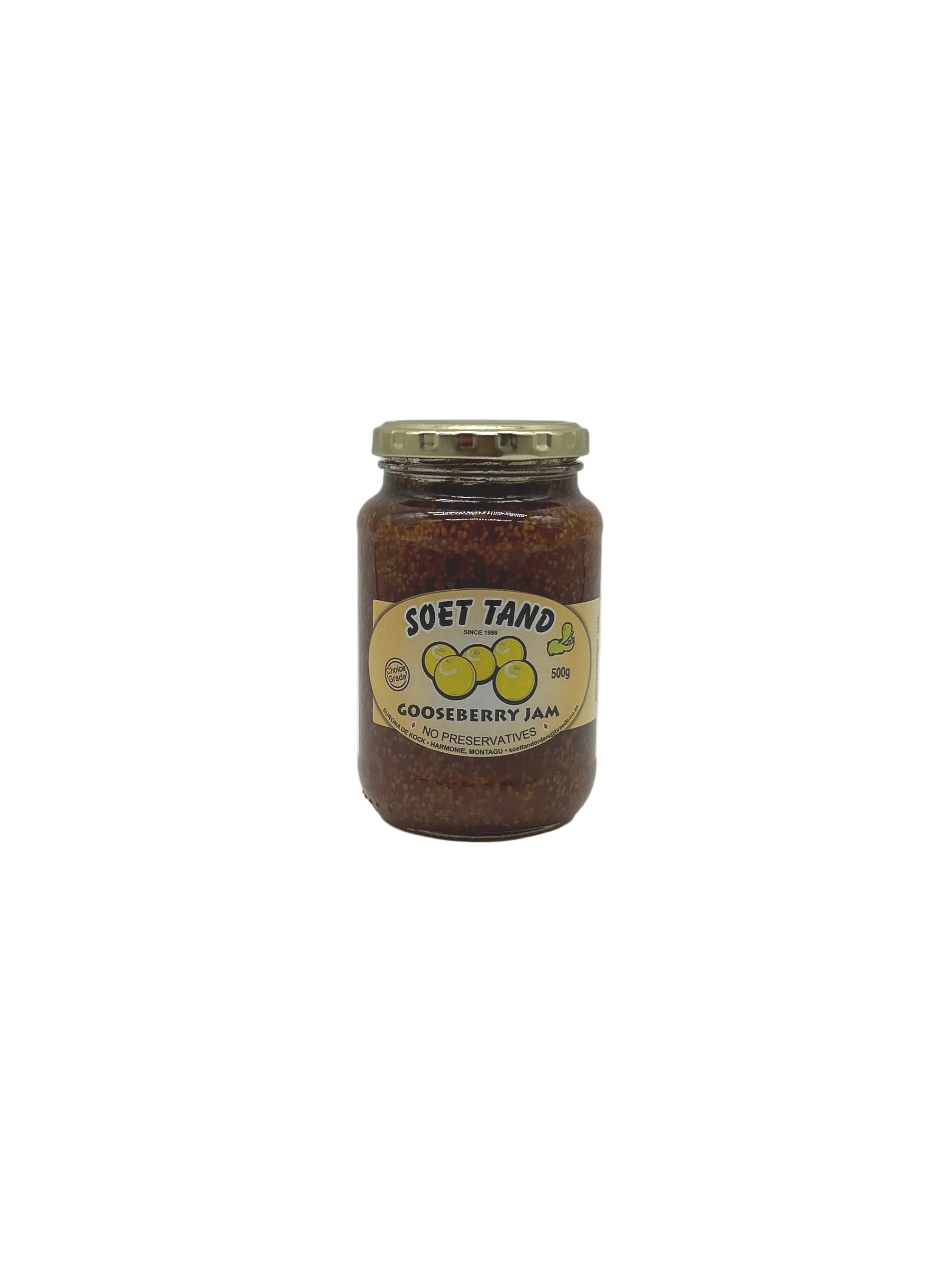 Soet Tand Gooseberry Jam - 500 g