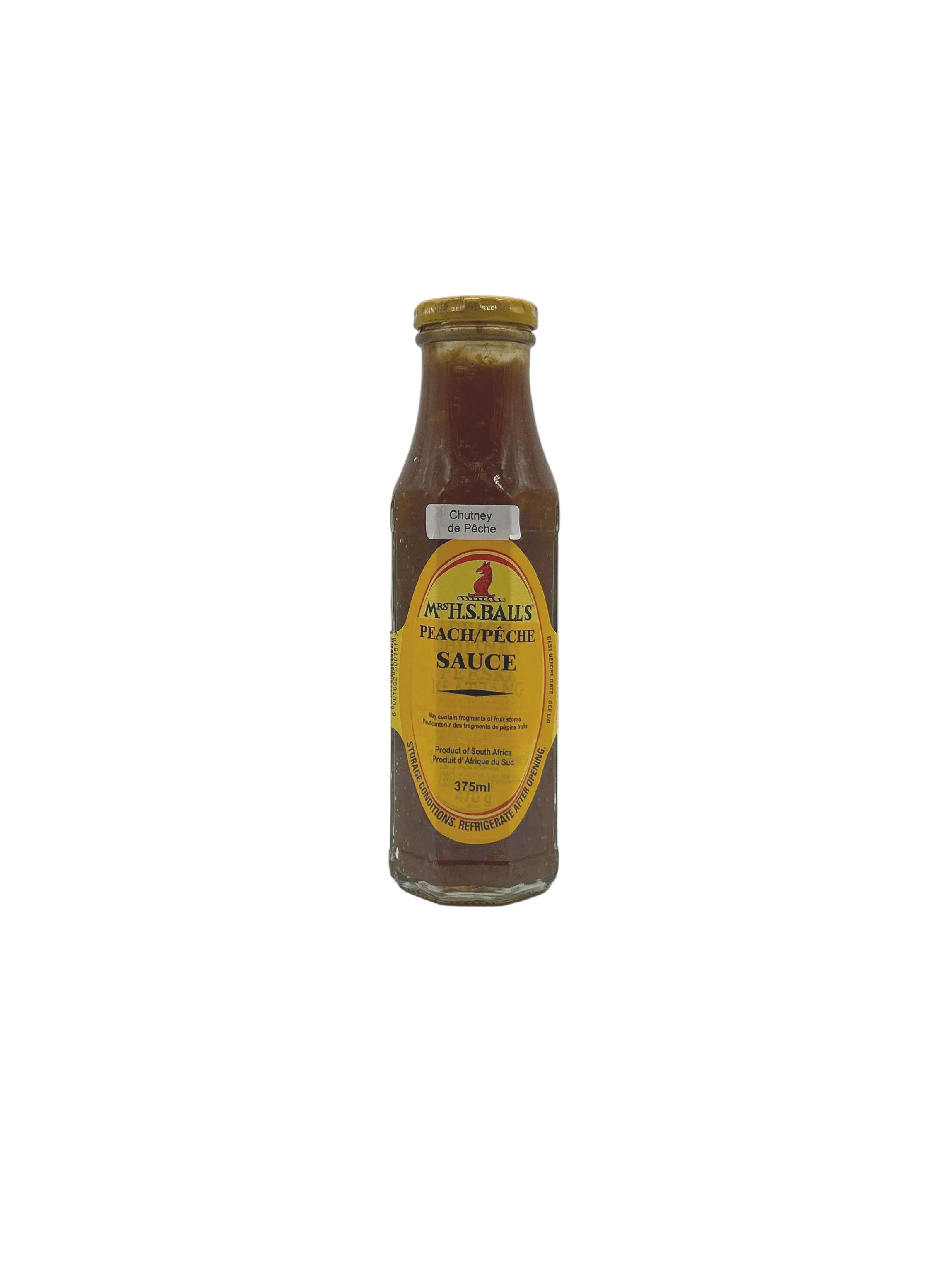 Mrs. H.S. Ball's Chutney - Peach - 375 mL