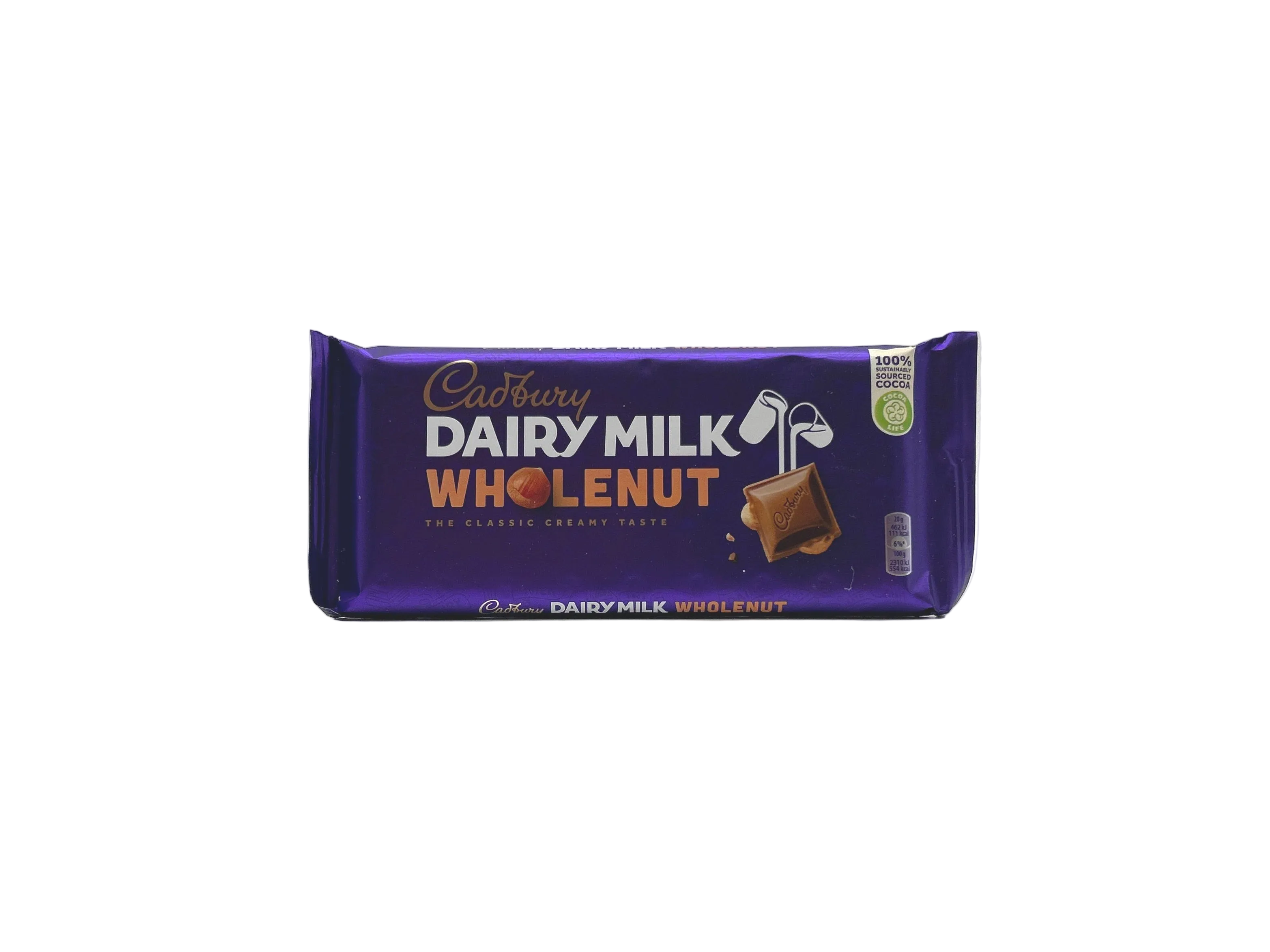 Cadbury Dairy Milk Whole Nut - 180 g