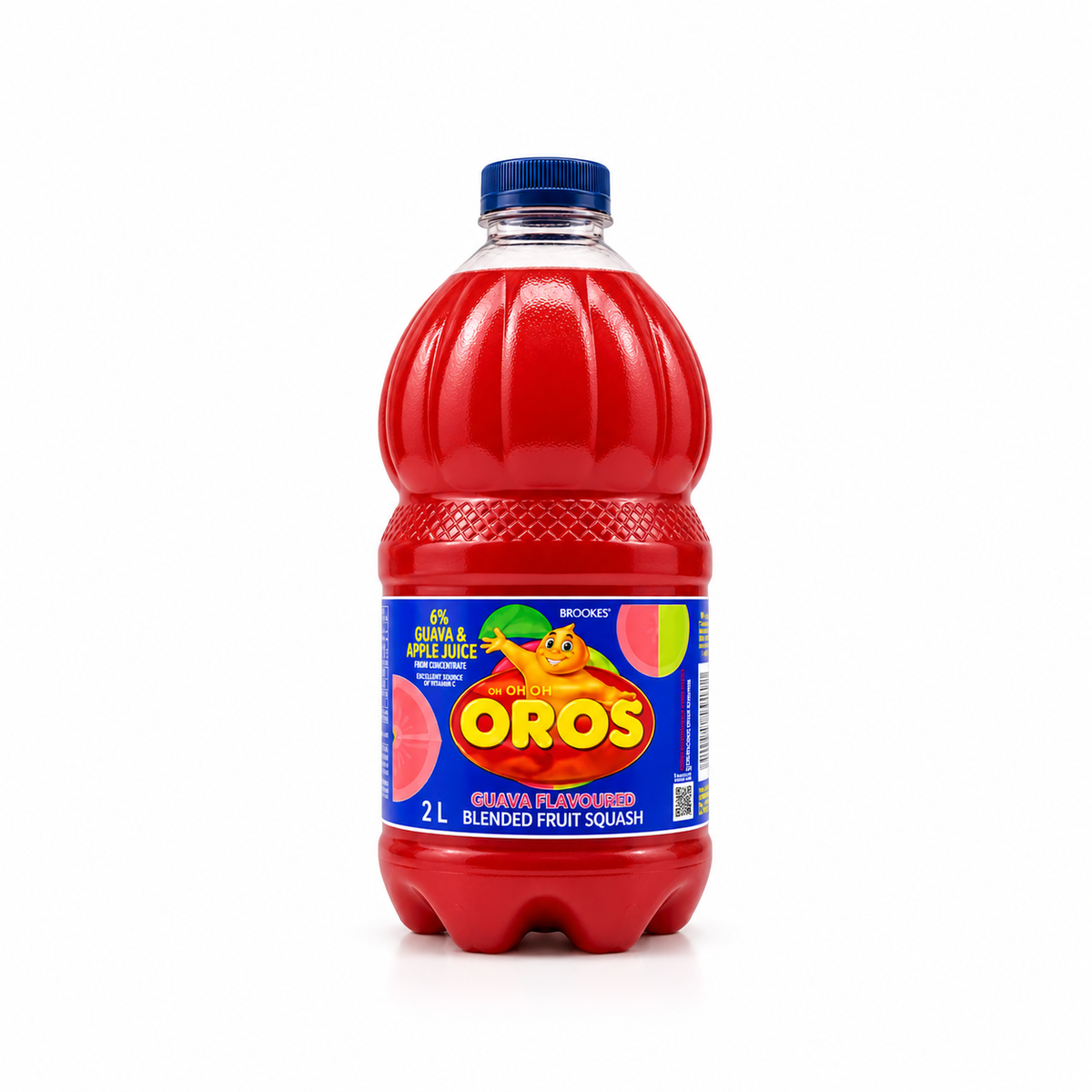 Brookes Oros Guava Flavoured Squash - 2 L