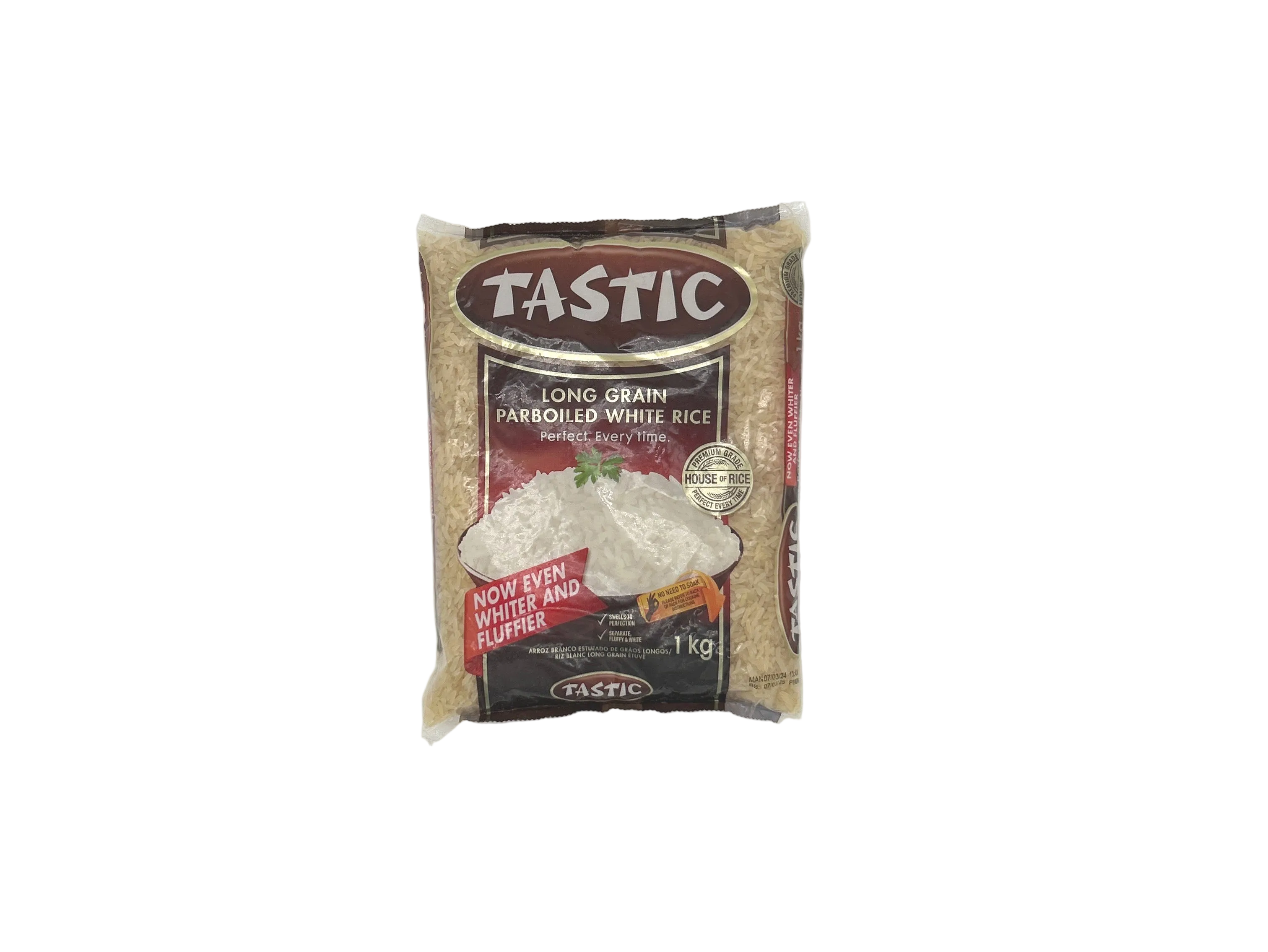 Tastic Long Grain Parboiled Rice - 1 kg