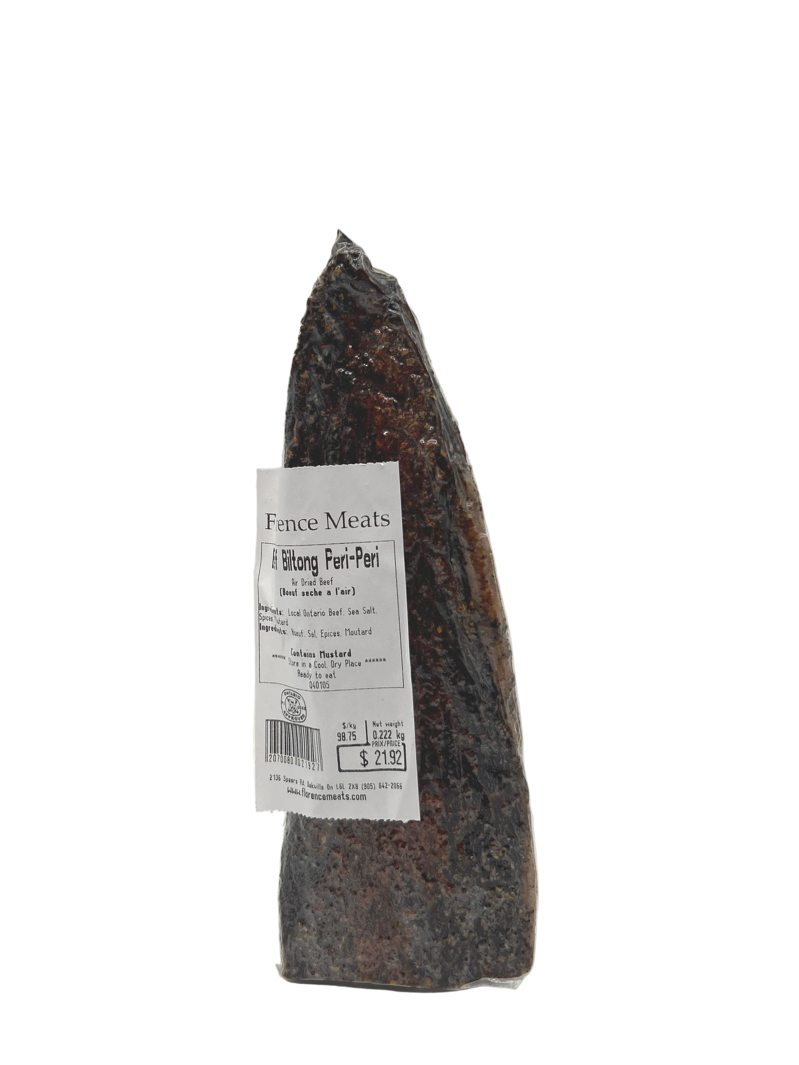 Beef Biltong Peri Peri Slabs