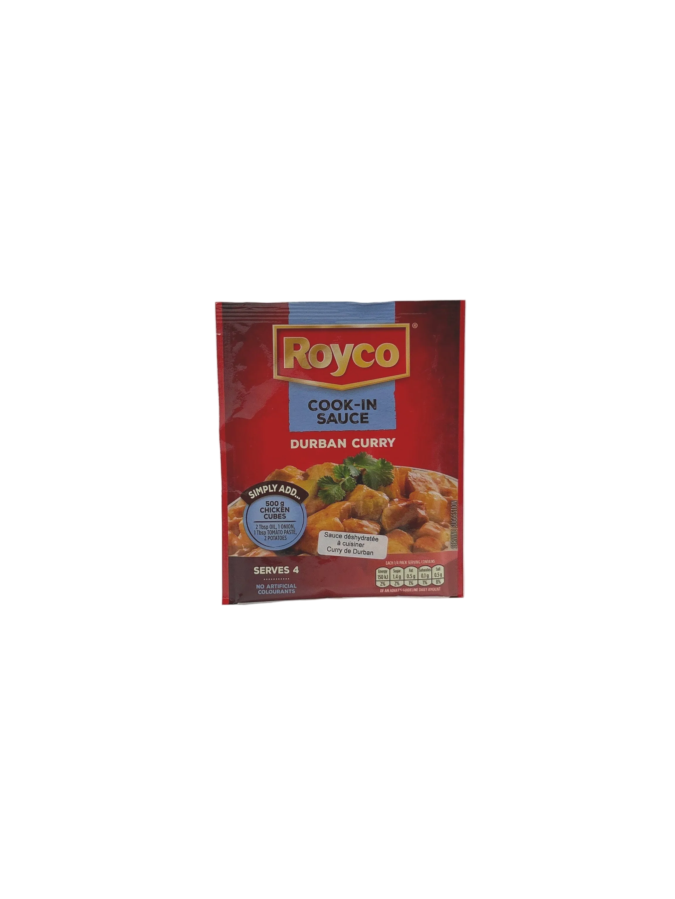 Royco Cook-In Sauce Packets - Durban Curry - 1 Pack