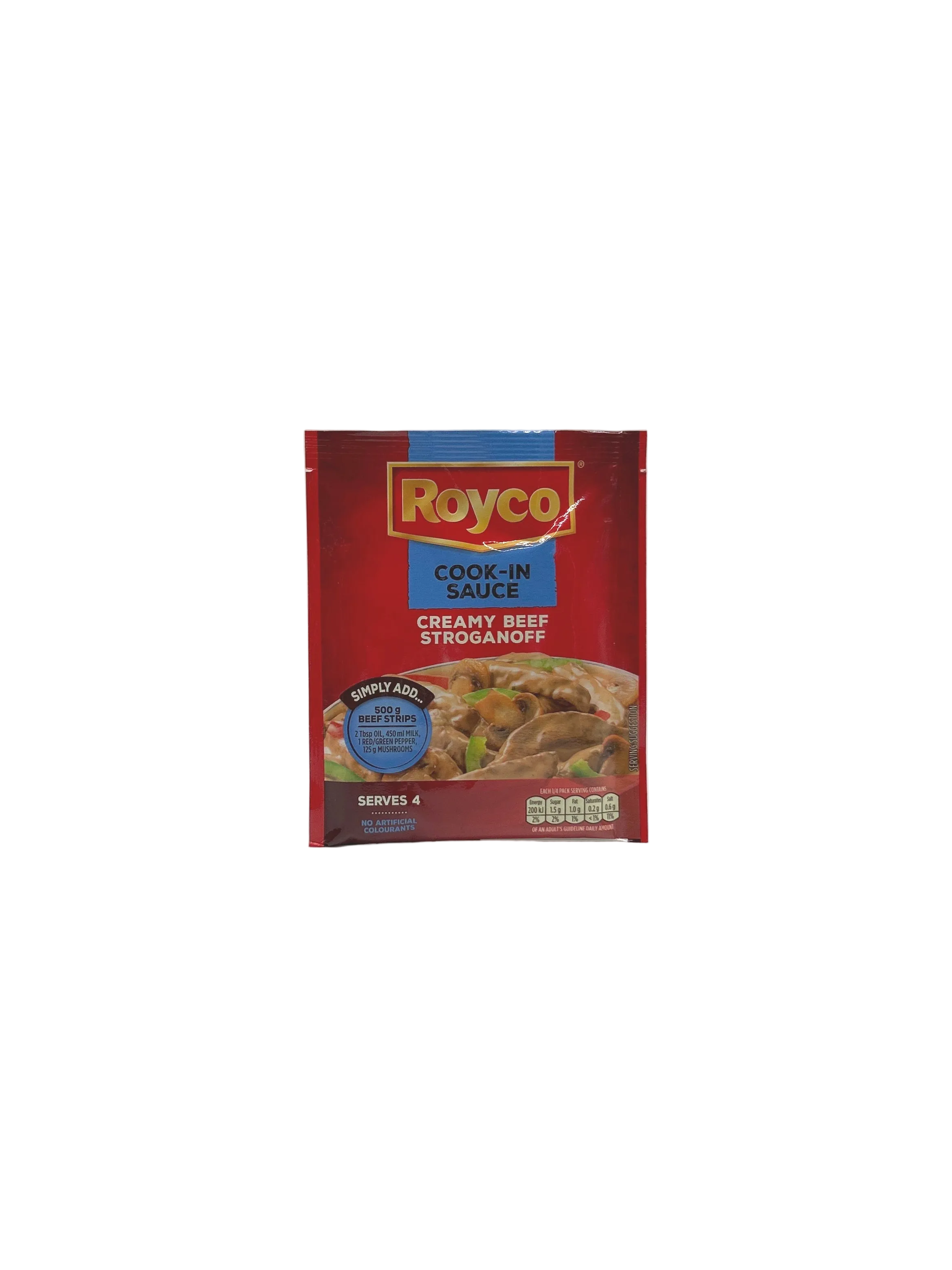 Royco Cook-In Sauce Packets - Creamy Beef Stroganoff - 1 Pack
