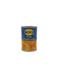 Koo Peach Halves in Syrup - 410 g