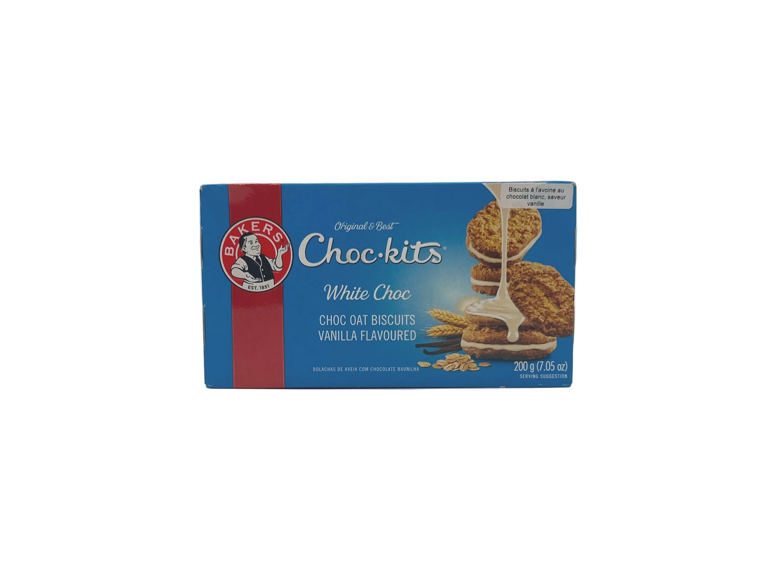 Bakers Choc-Kits - White Choc - 200 g