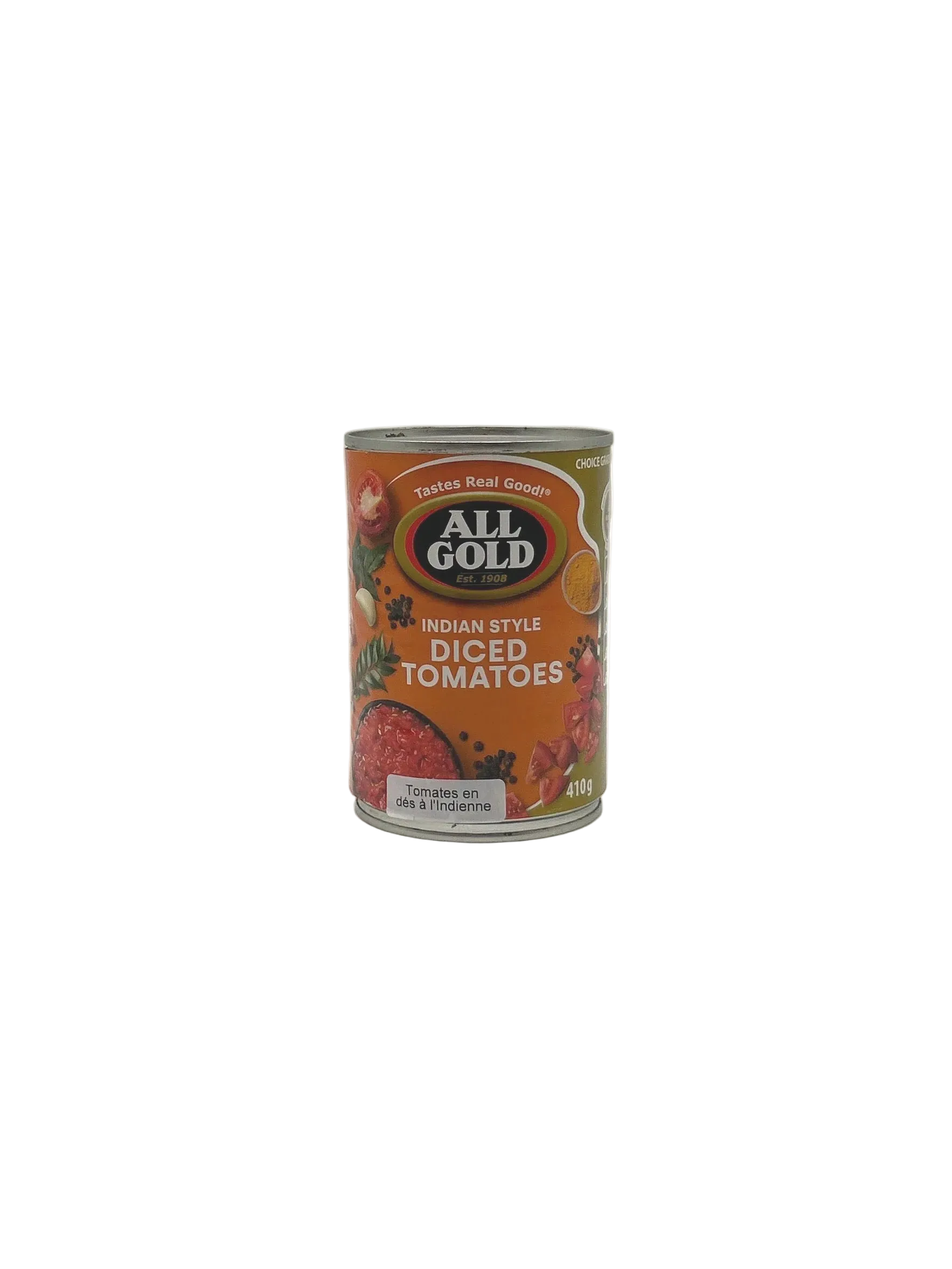 All Gold Indian Style Diced Tomatoes - 410 g