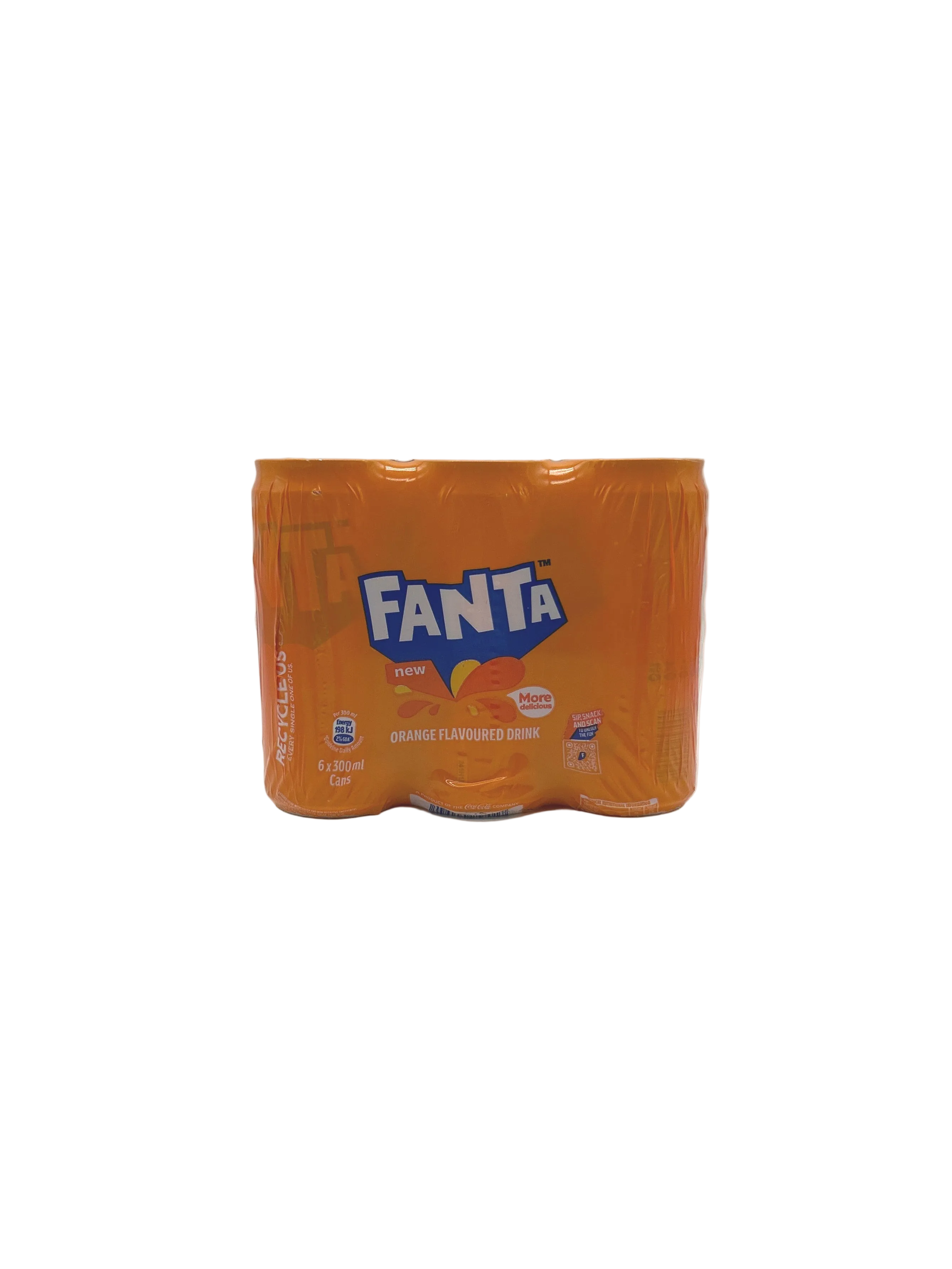 Fanta Orange - 6 x 300 mL