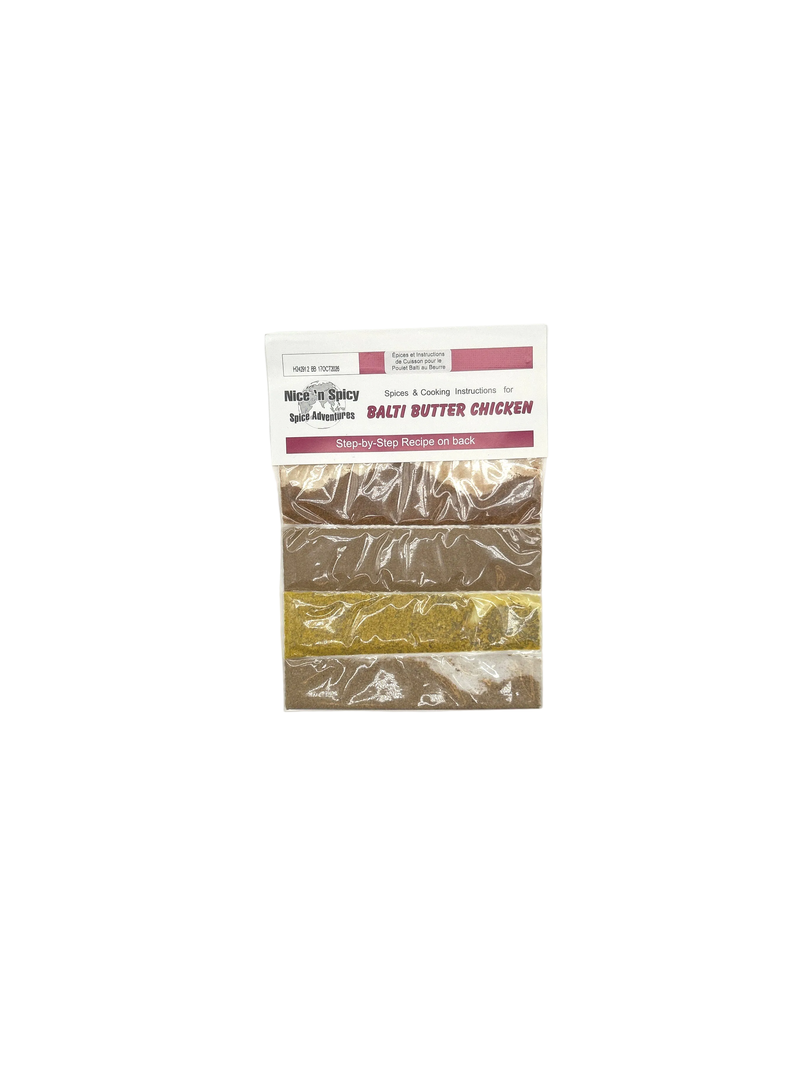 Nice 'N Spicy Spice Packets - Balti Butter Chicken - 1 Pack