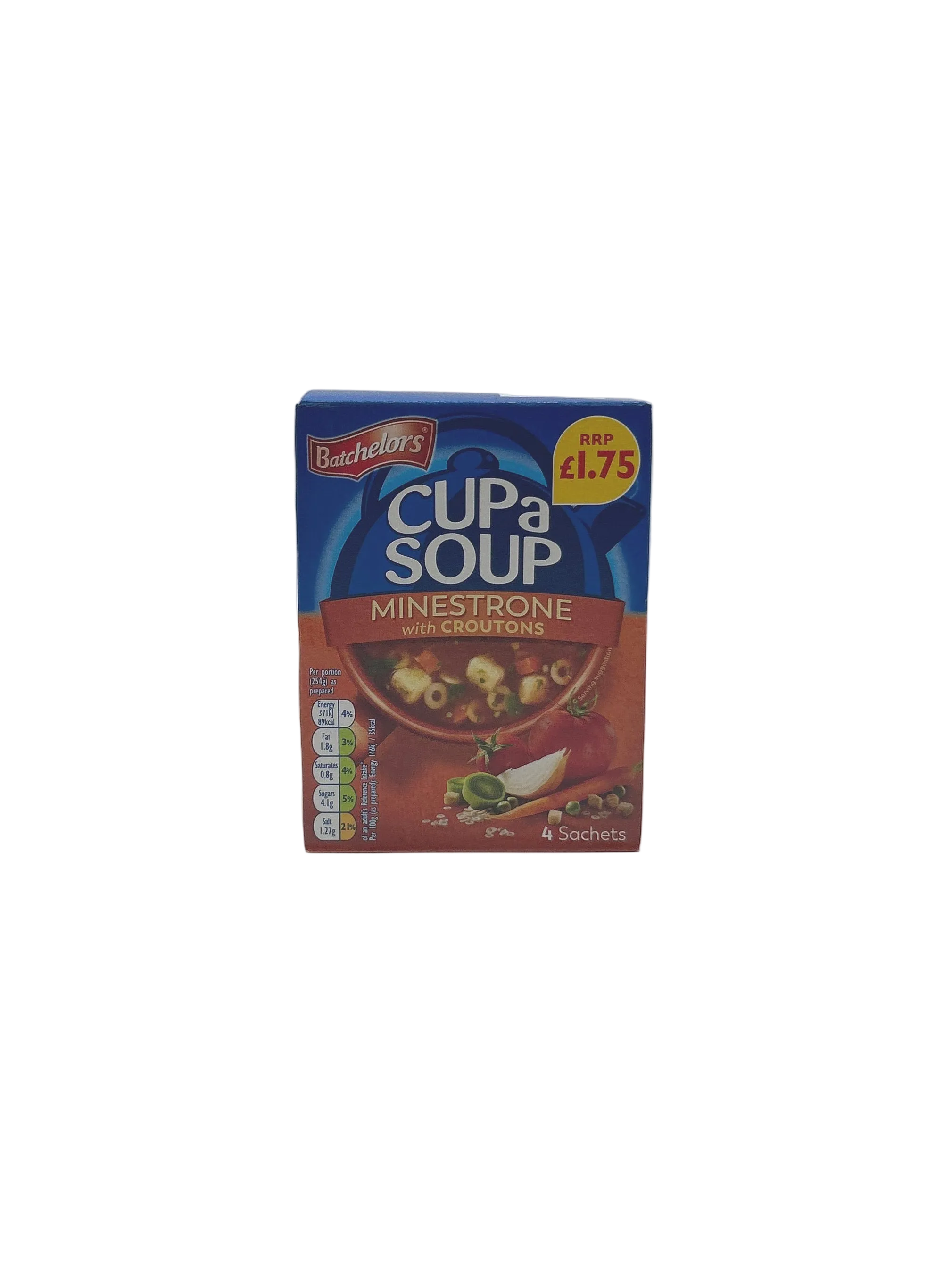 Batchelors Cup a Soup - Minestrone - 4 Pack