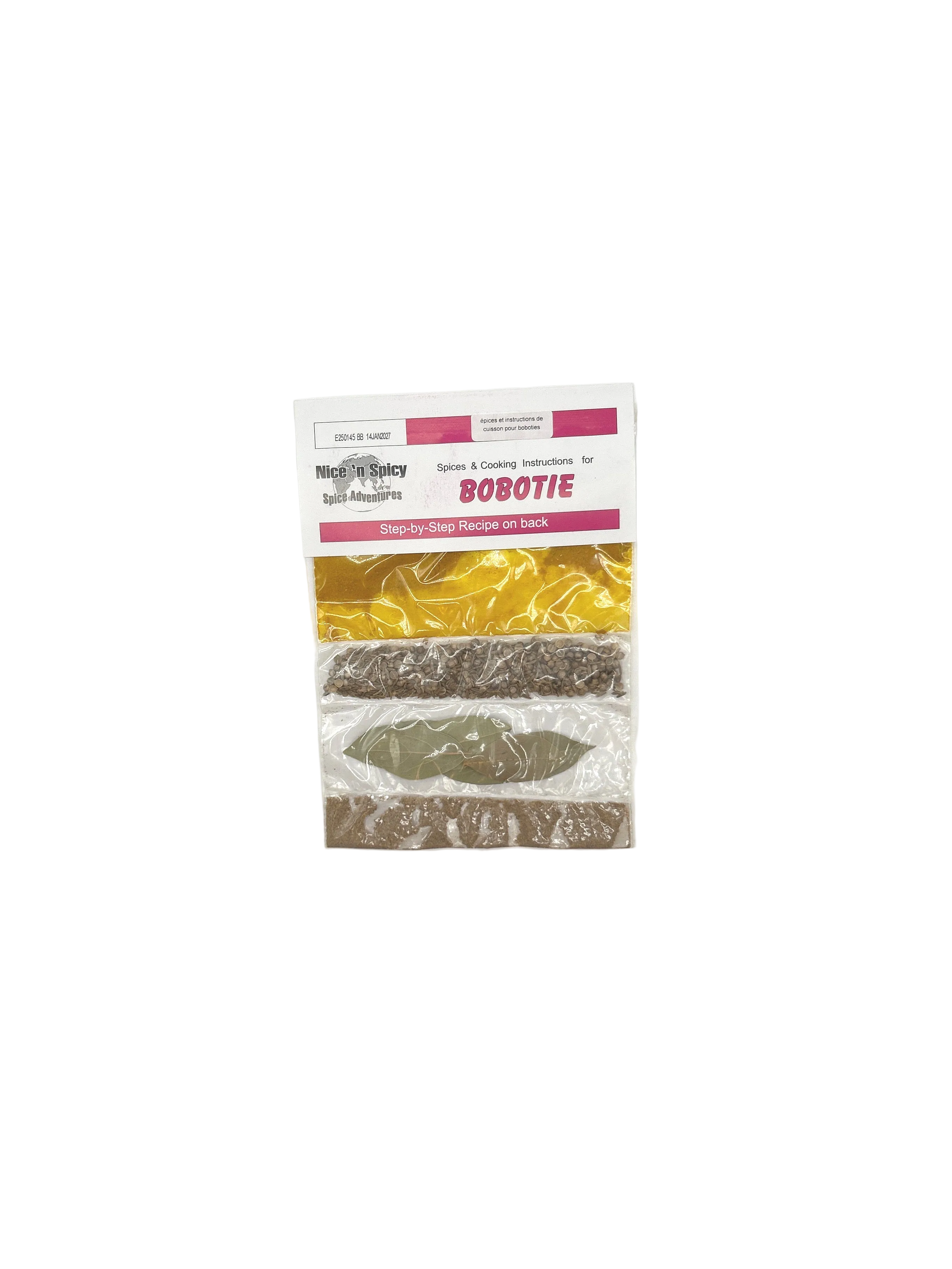 Nice 'N Spicy Spice Packets - Bobotie - 1 Pack