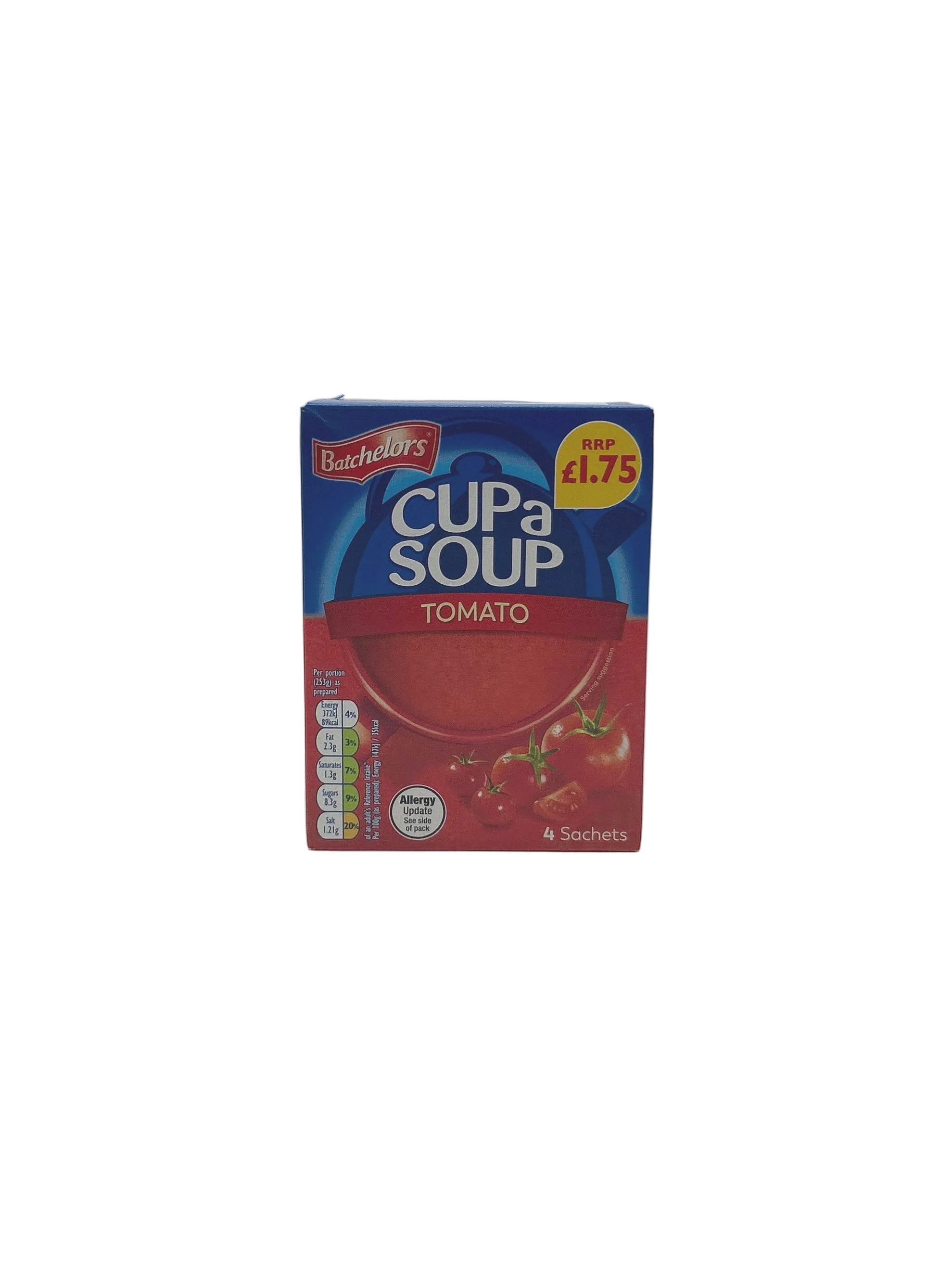 Batchelors Cup a Soup - Tomato - 4 Pack