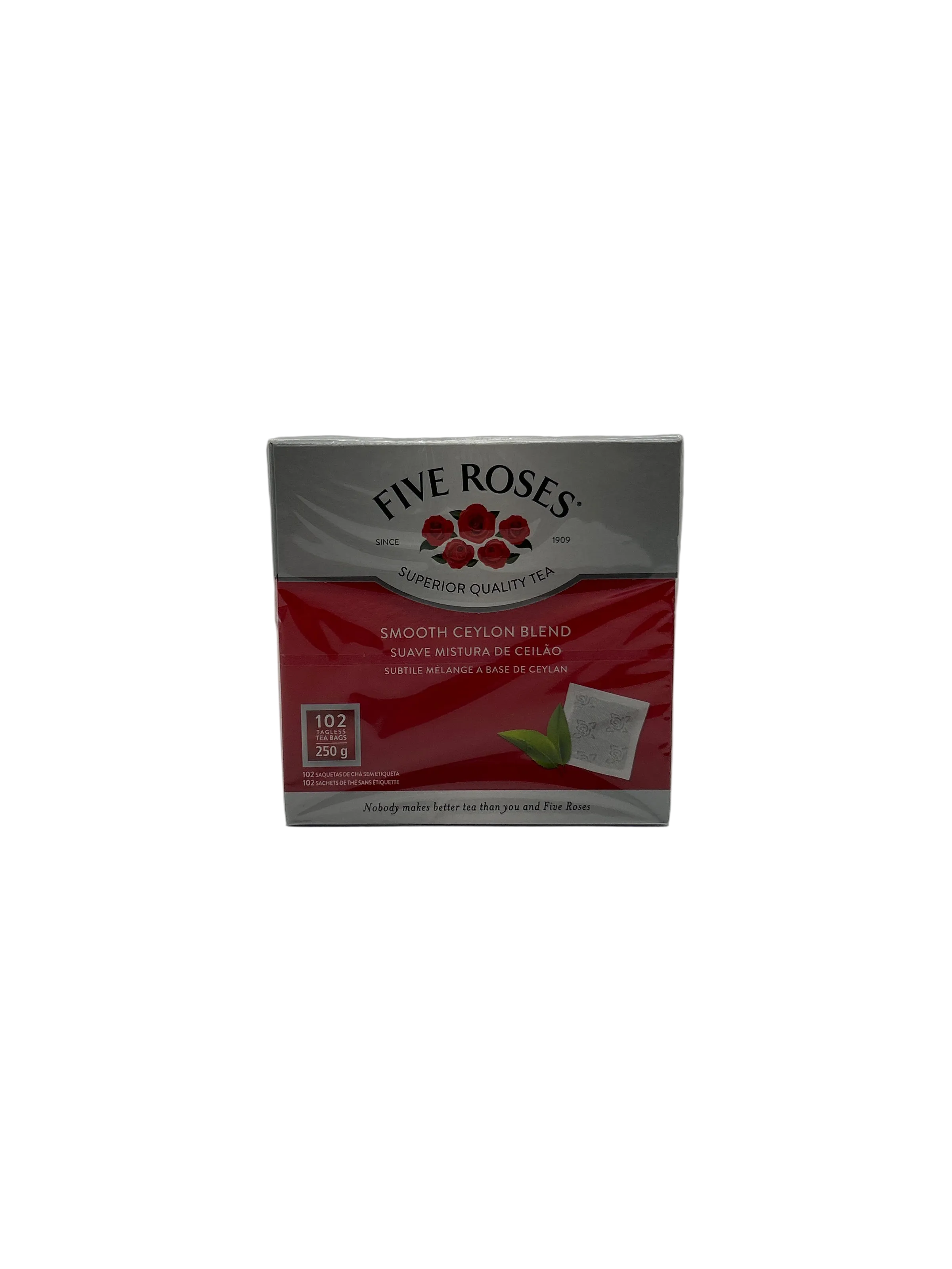 Five Roses Tagless Tea Bags - 100 Pack