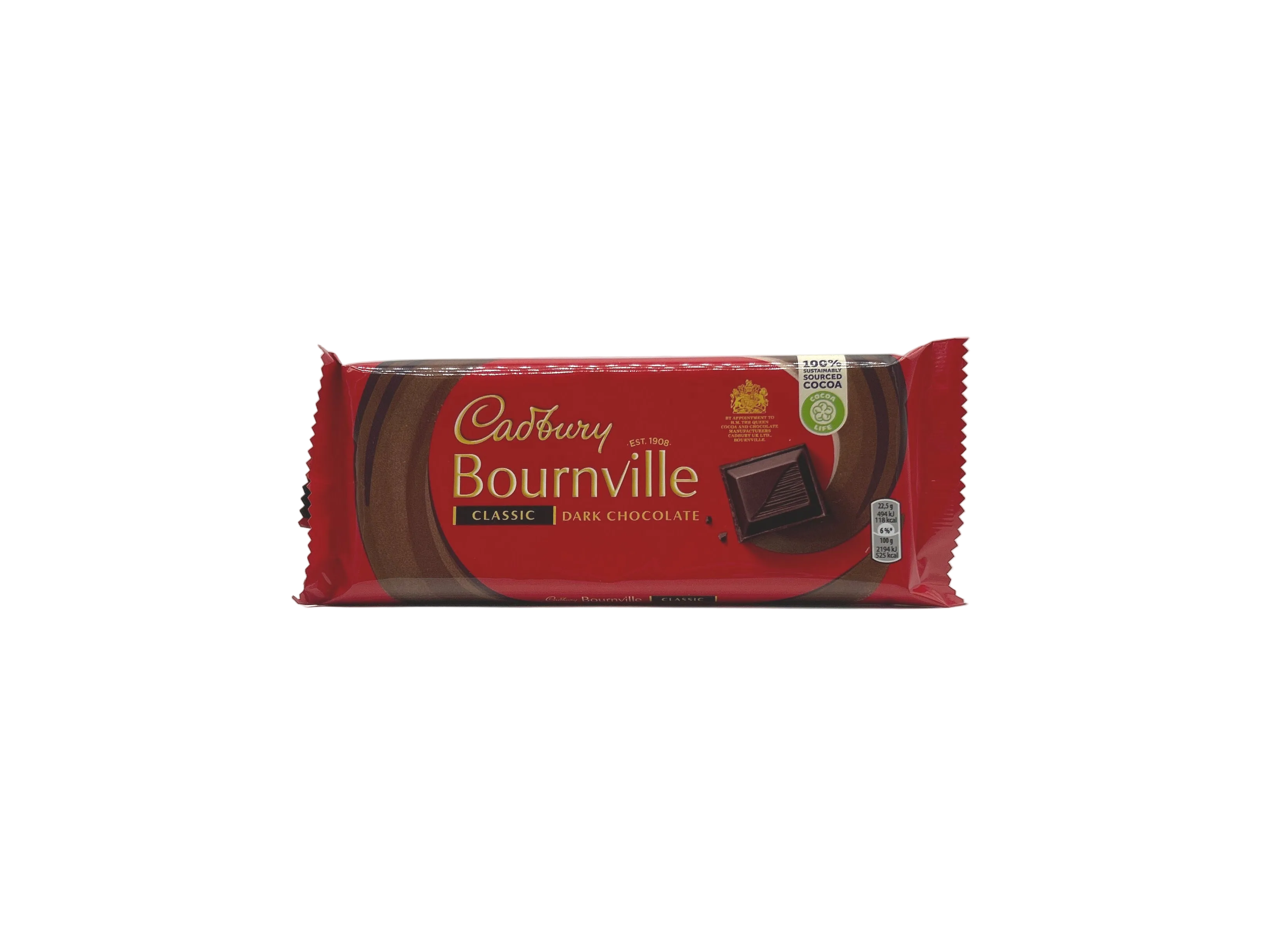 Cadbury Bournville Classic Dark Chocolate - 180 g