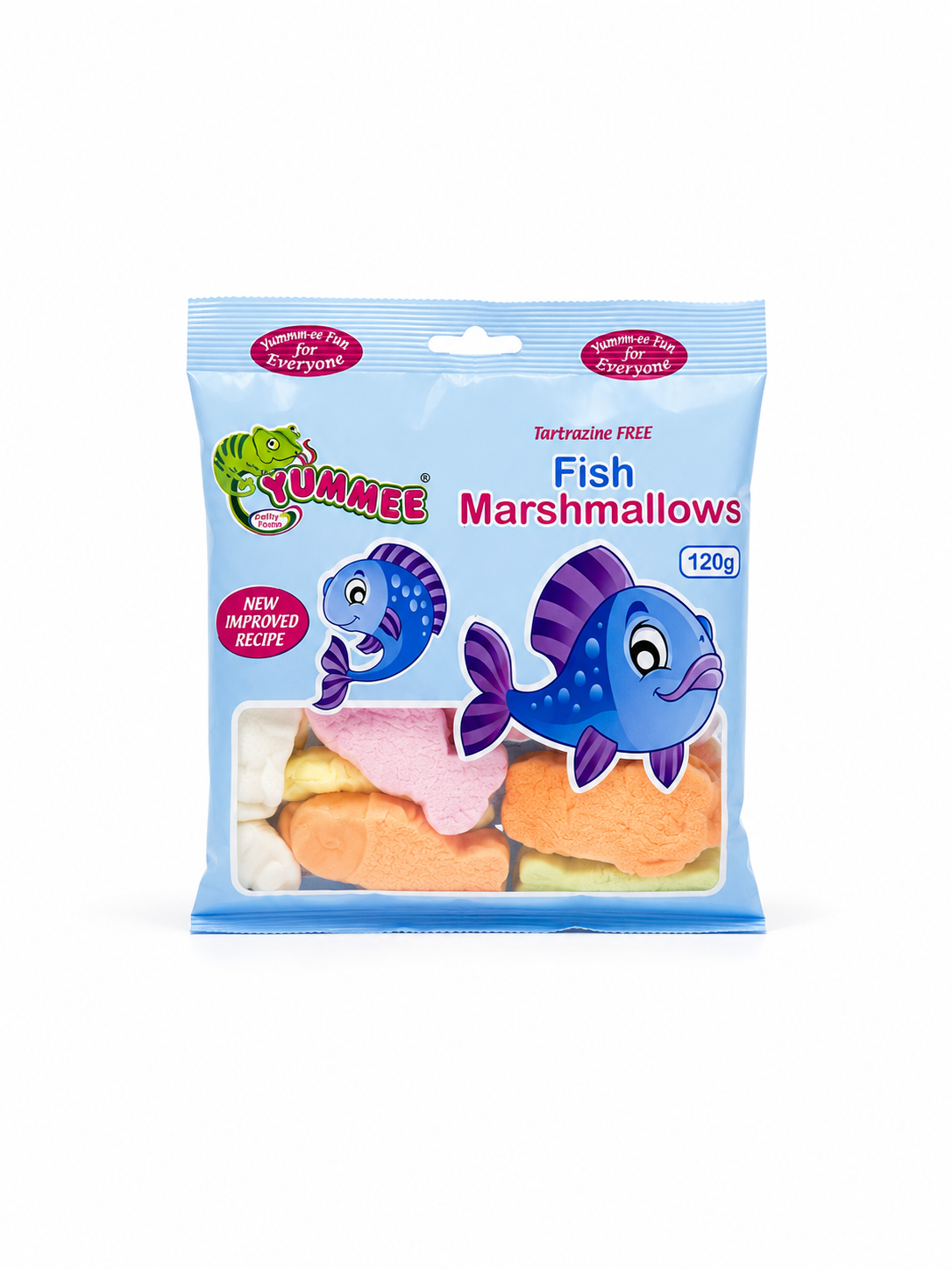 Yummee Fish Marshmallows - 120 g