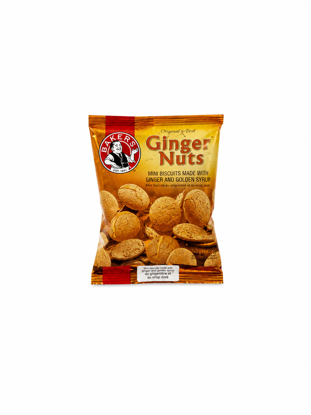 Bakers Ginger Nuts - 40 g