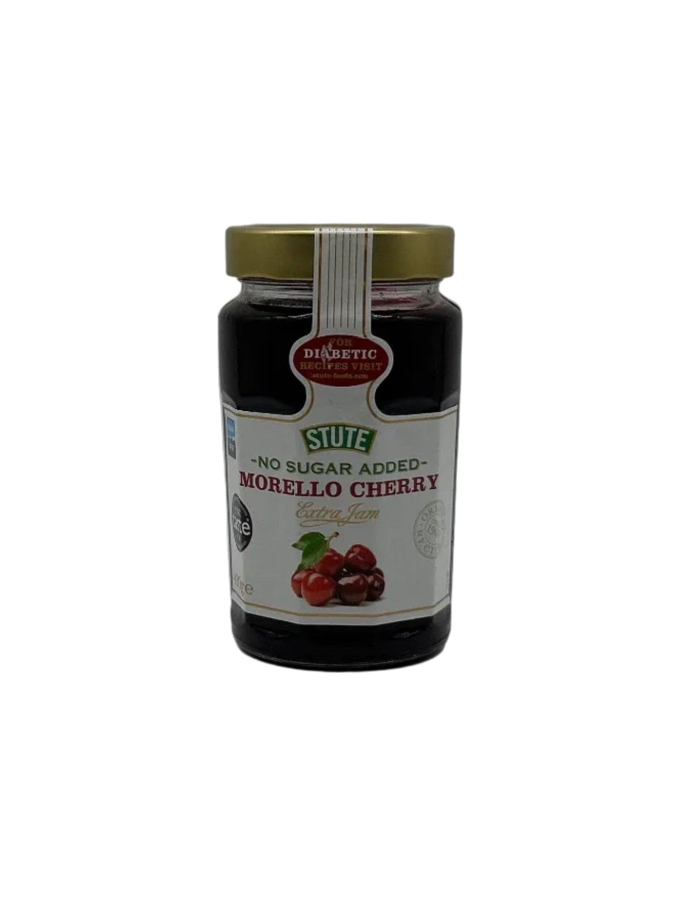 Stute No Sugar Added Jam - Morello Cherry - 430 g