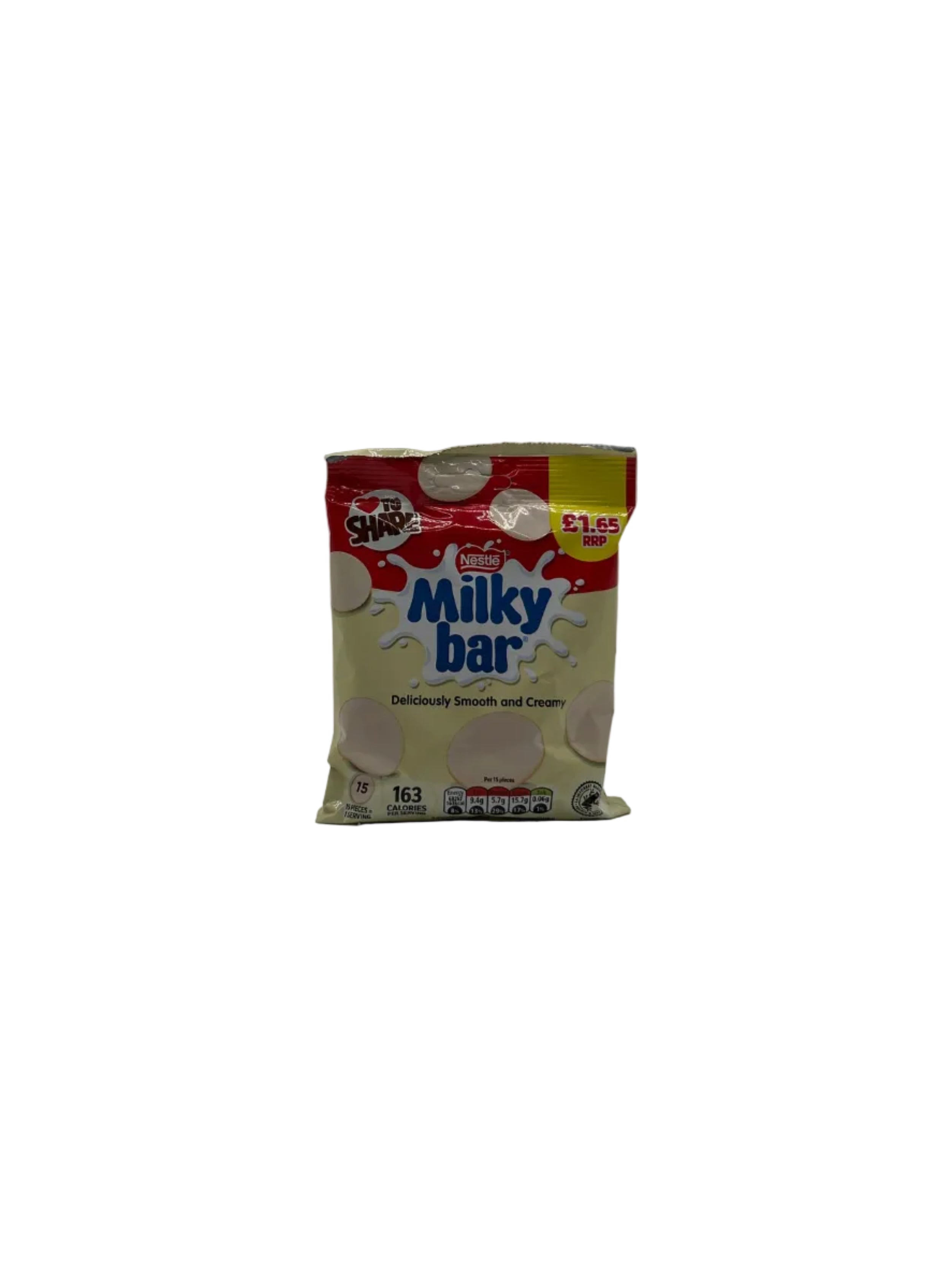Milky Bar Buttons In Bags - 85 g