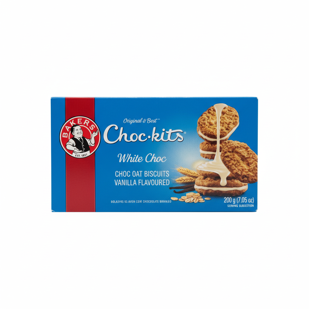 Bakers Choc-Kits - White Choc - 200 g