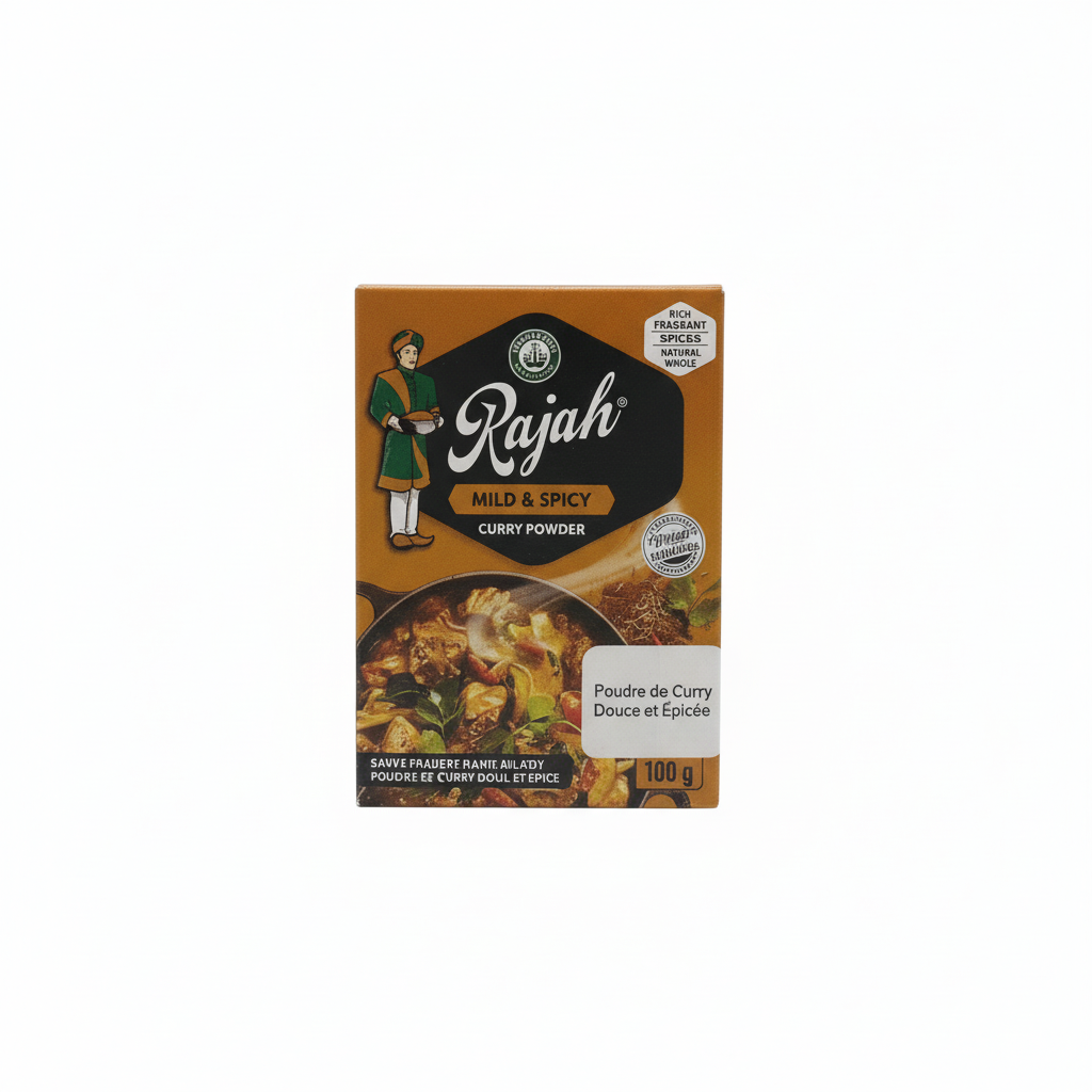 Rajah Curry Powder - Mild & Spicy - 100 g