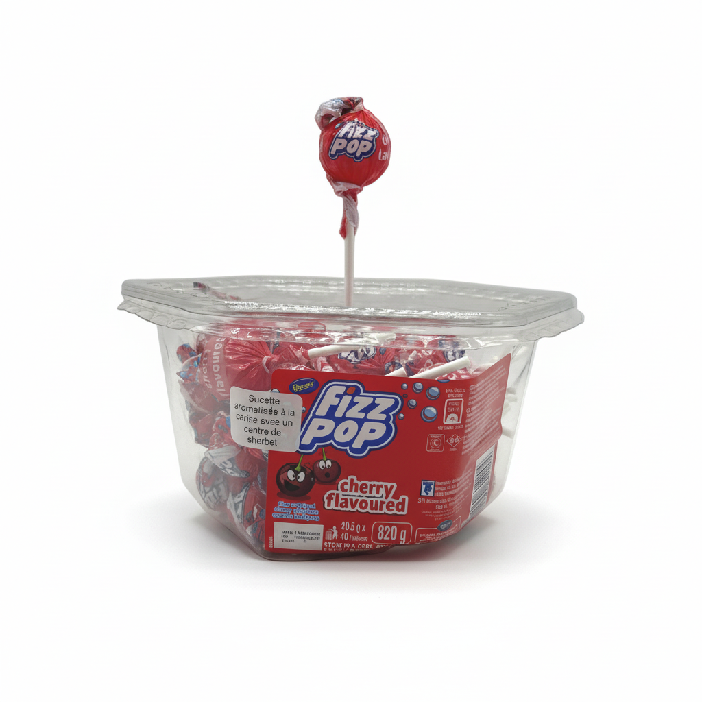 Beacon Fizz Pops - Cherry