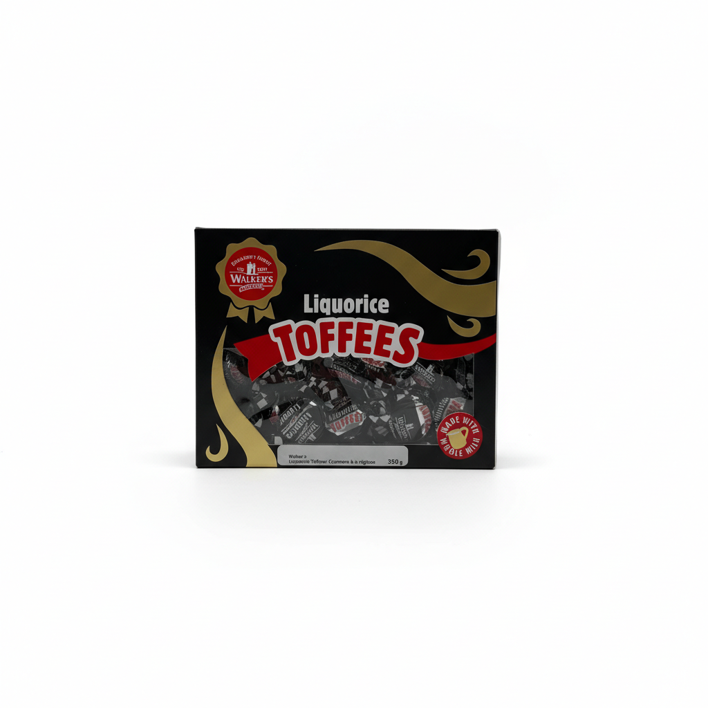 Walker’s Nonsuch Liquorice Toffees - 350 g