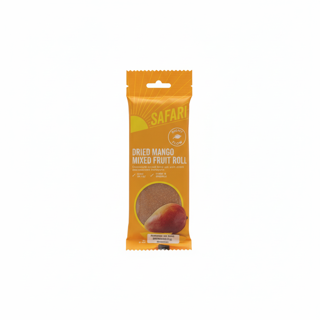 Safari Dried Mango Mixed Fruit Roll - 80 g