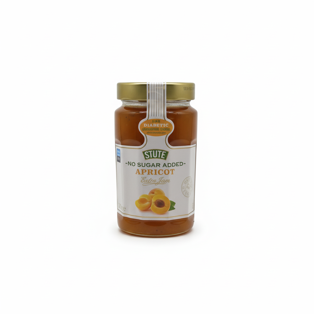 Stute No Sugar Added Jam - Apricot - 430 g