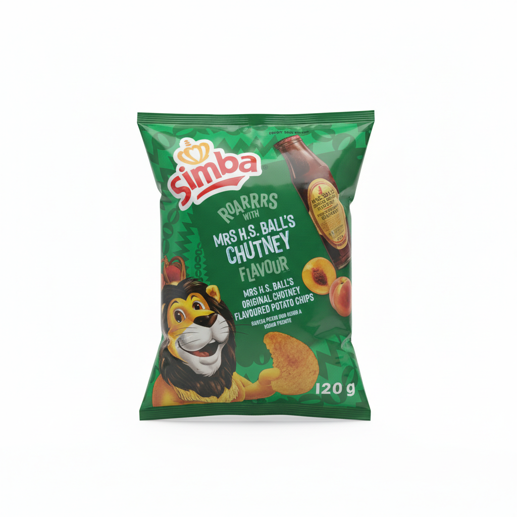 Simba Chips - Mrs. H. S. Ball's Chutney - 125 g