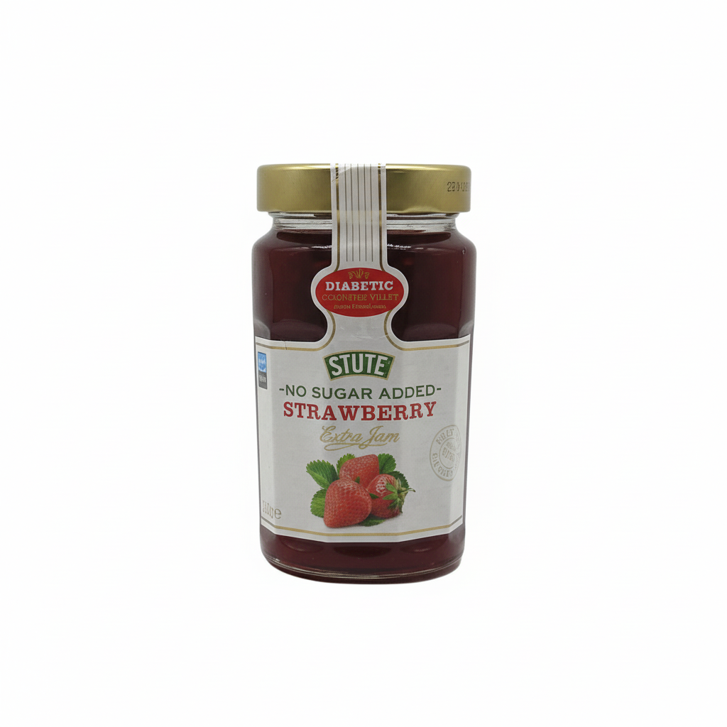 Stute No Sugar Added Jam - Strawberry - 430 g