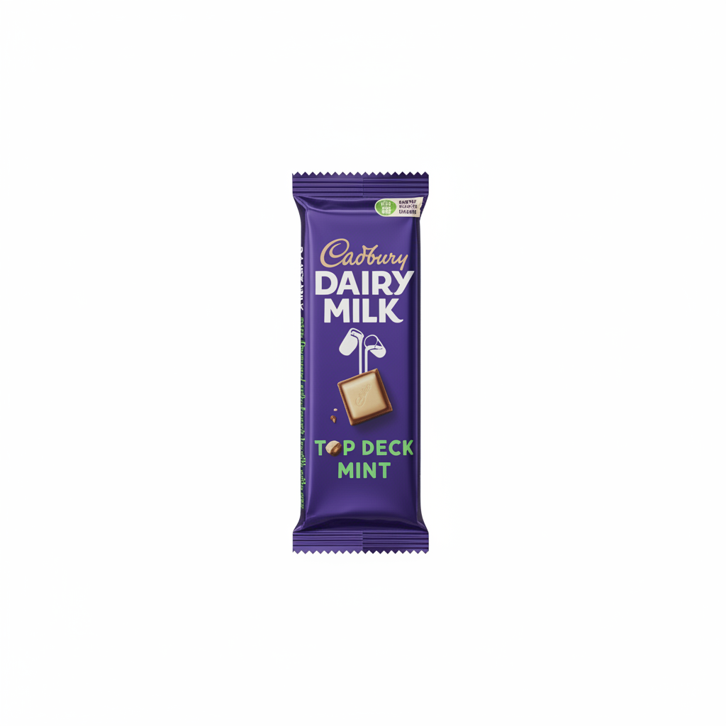 Cadbury Dairy Milk Top Deck - Mint - 80 g