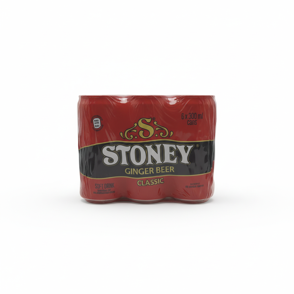 Stoney Ginger Beer - 6 x 300 mL