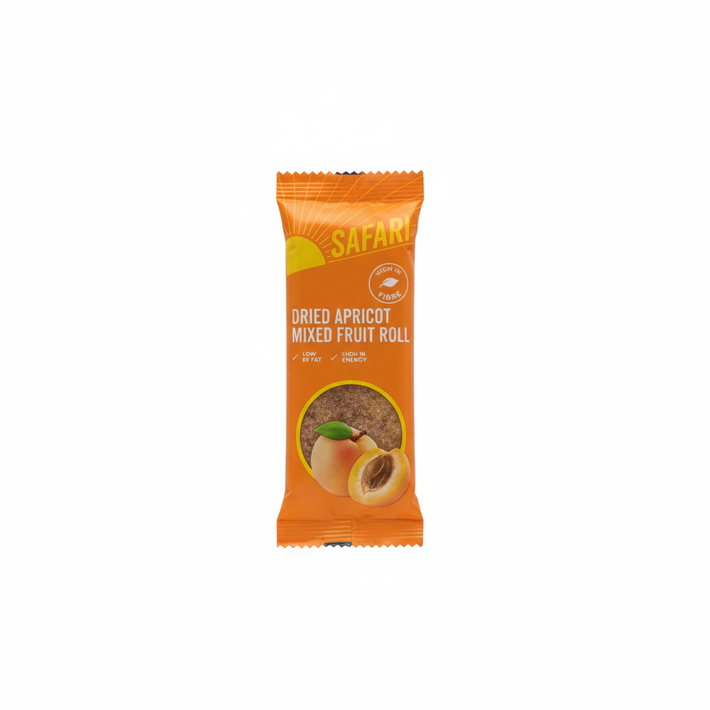 Safari Dried Apricot Mixed Fruit Roll - 80 g