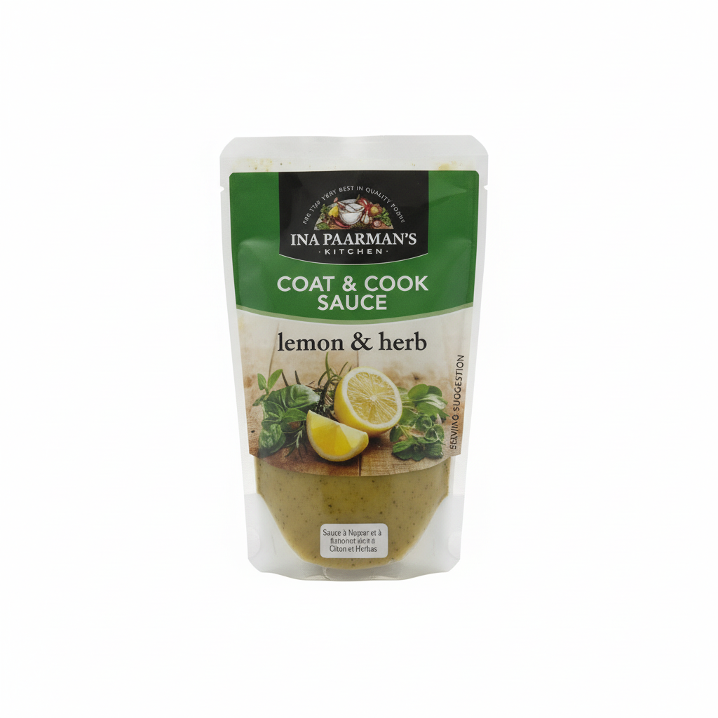 Ina Paarman's Coat & Cook Sauce - Lemon & Herb - 200 mL