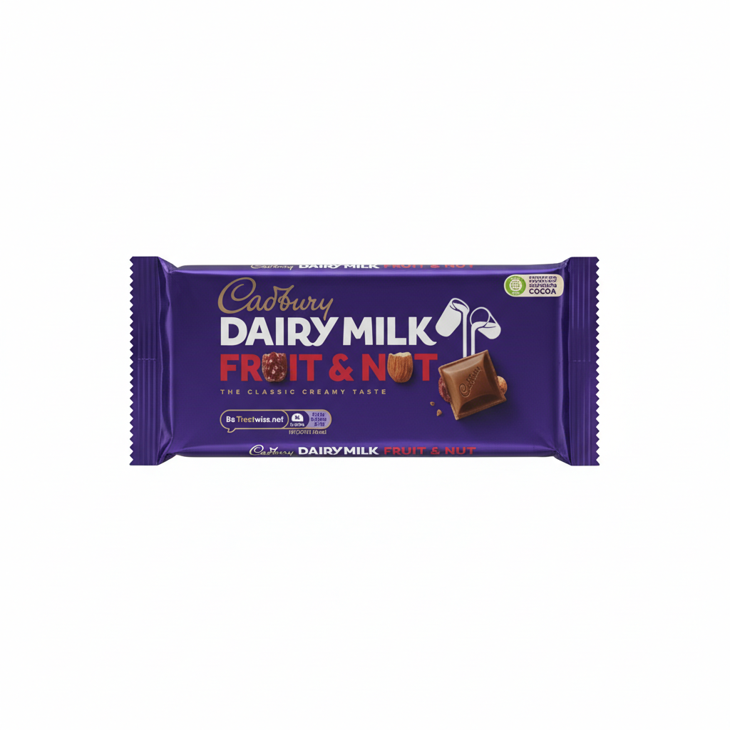Cadbury Dairy Milk Fruit & Nut - 180 g