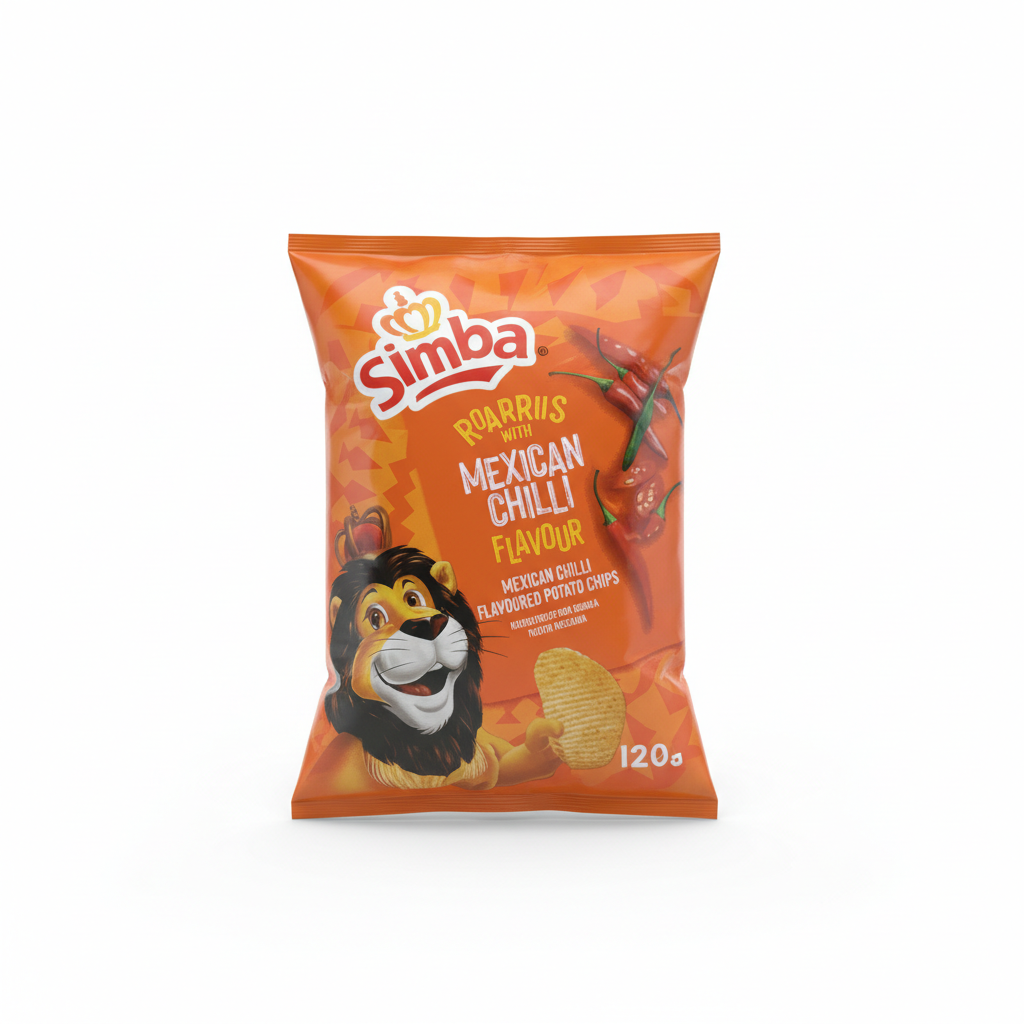 Simba Chips - Mexican Chilli - 125 g