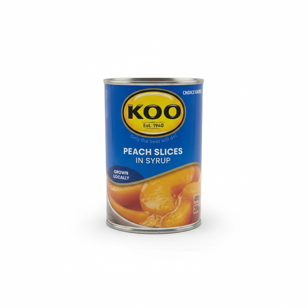 Koo Peach Slices in Syrup - 410 g