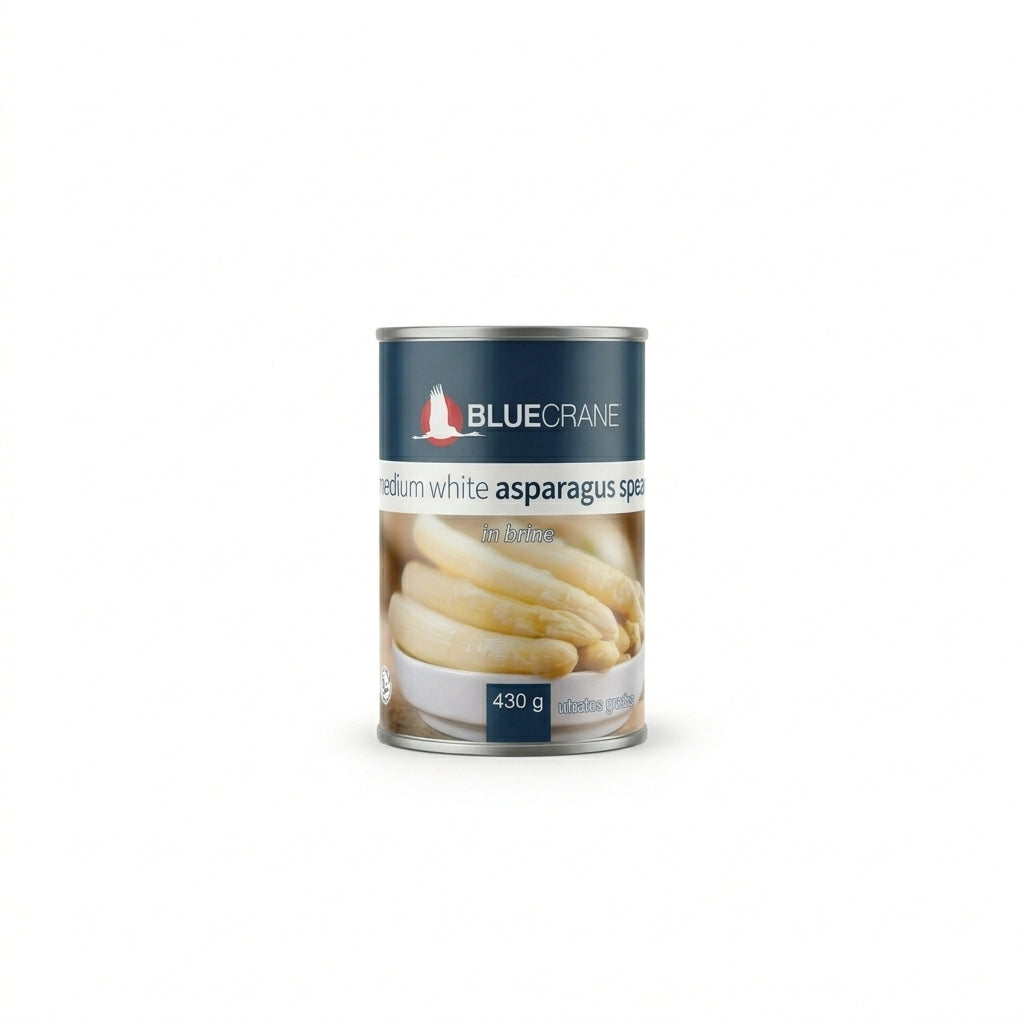 Blue Crane Medium White Asparagus Spears in Brine - 430 g