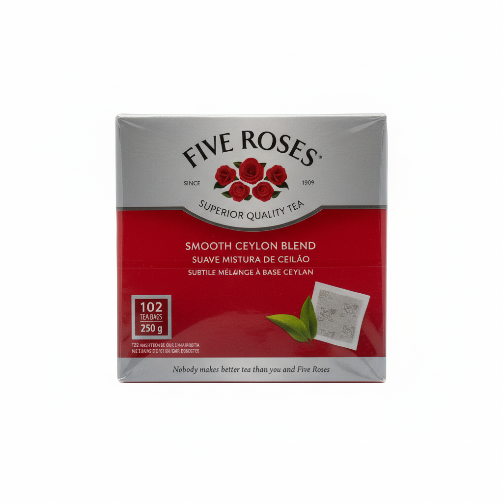 Five Roses Tagless Tea Bags - 100 Pack